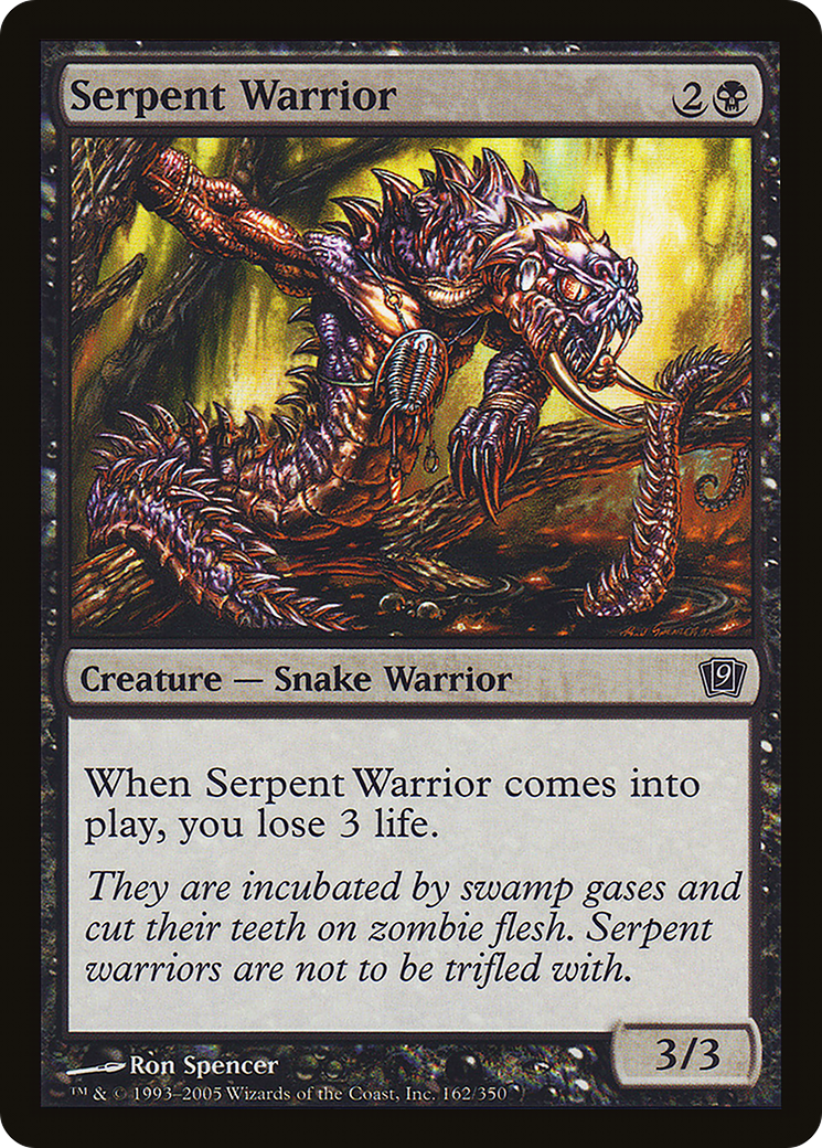 Serpent Warrior (162) - Ninth Edition