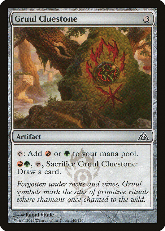 Gruul Cluestone [Dragon's Maze] Foil