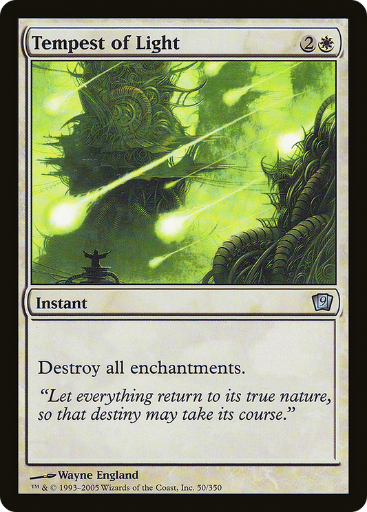 Tempest of Light (50) Foil - Ninth Edition
