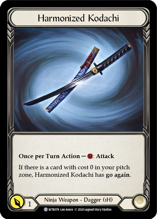 Harmonized Kodachi (WTR078) Unlimited Edition - Welcome to Rathe