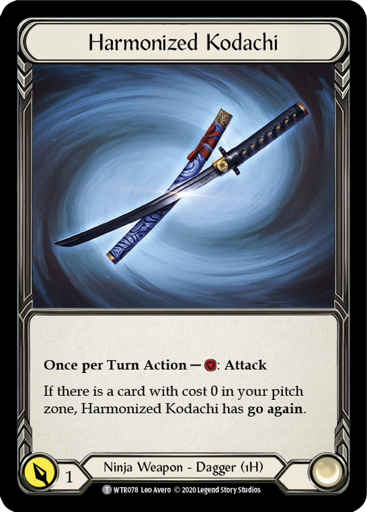 Harmonized Kodachi (WTR078) Unlimited Edition - Welcome to Rathe