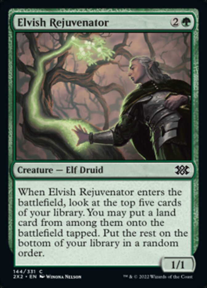 Elvish Rejuvenator [Double Masters 2022] | Silver Goblin