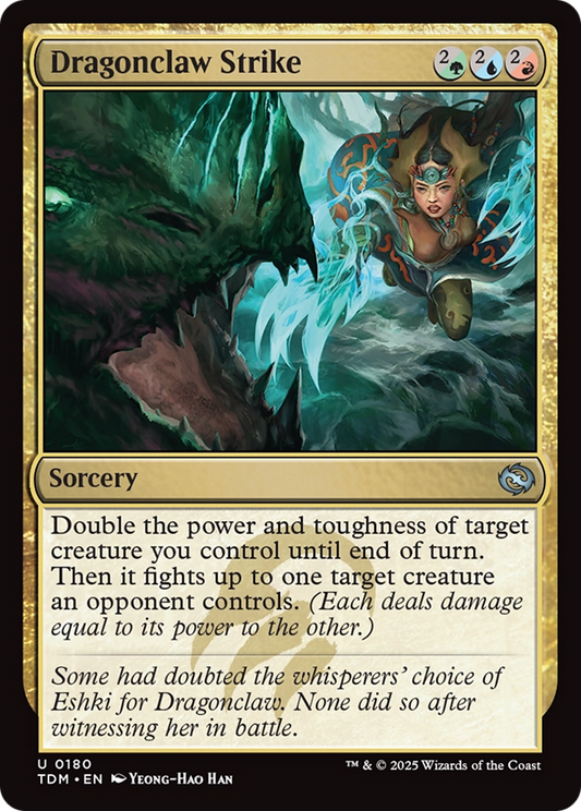 Dragonclaw Strike (180) - Tarkir: Dragonstorm