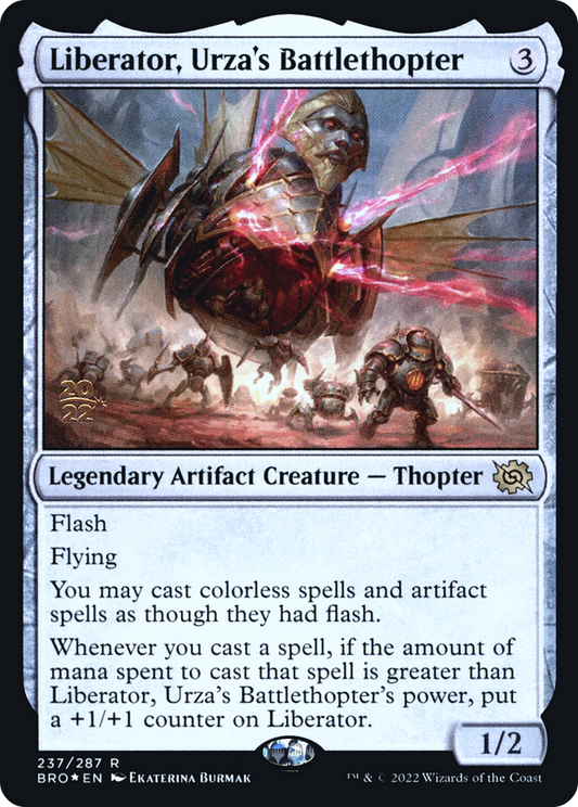Liberator, Urza's Battlethopter [The Brothers' War Prerelease Promos]