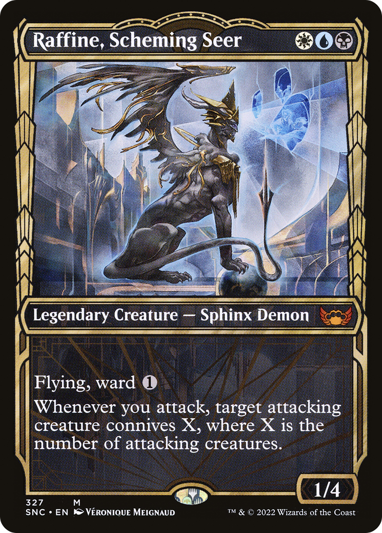 Raffine, Scheming Seer (Showcase Golden Age) [Streets of New Capenna] Foil