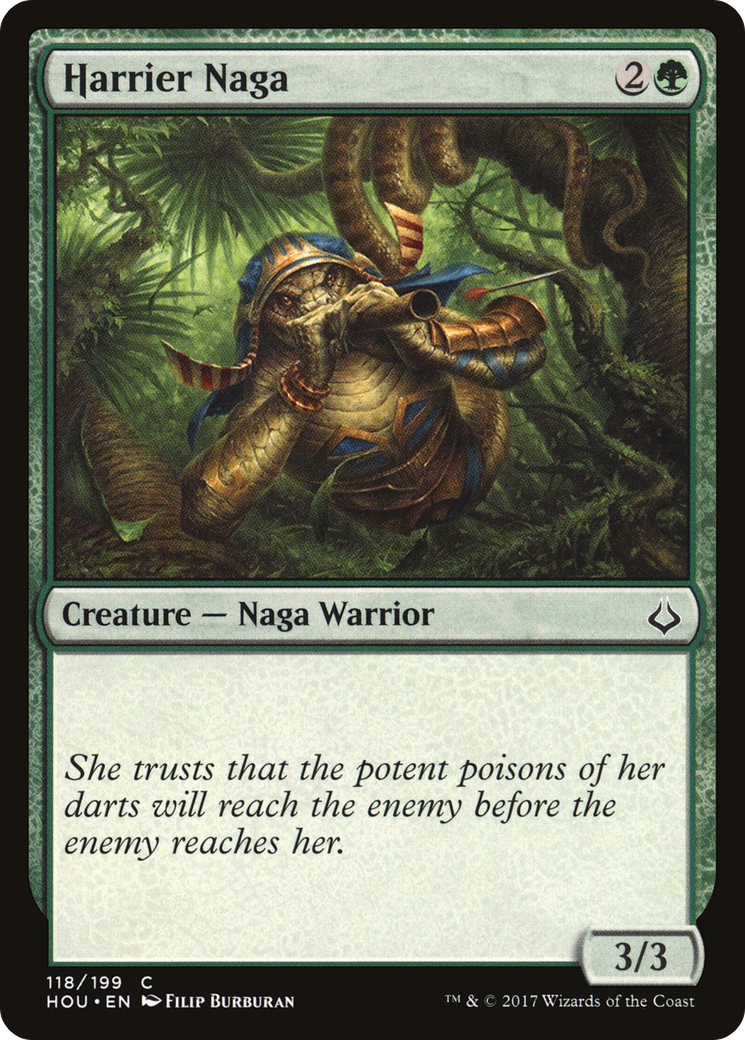 Harrier Naga [Hour of Devastation] | Silver Goblin