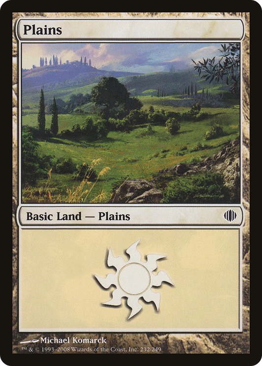 Plains (232) [Shards of Alara] Foil
