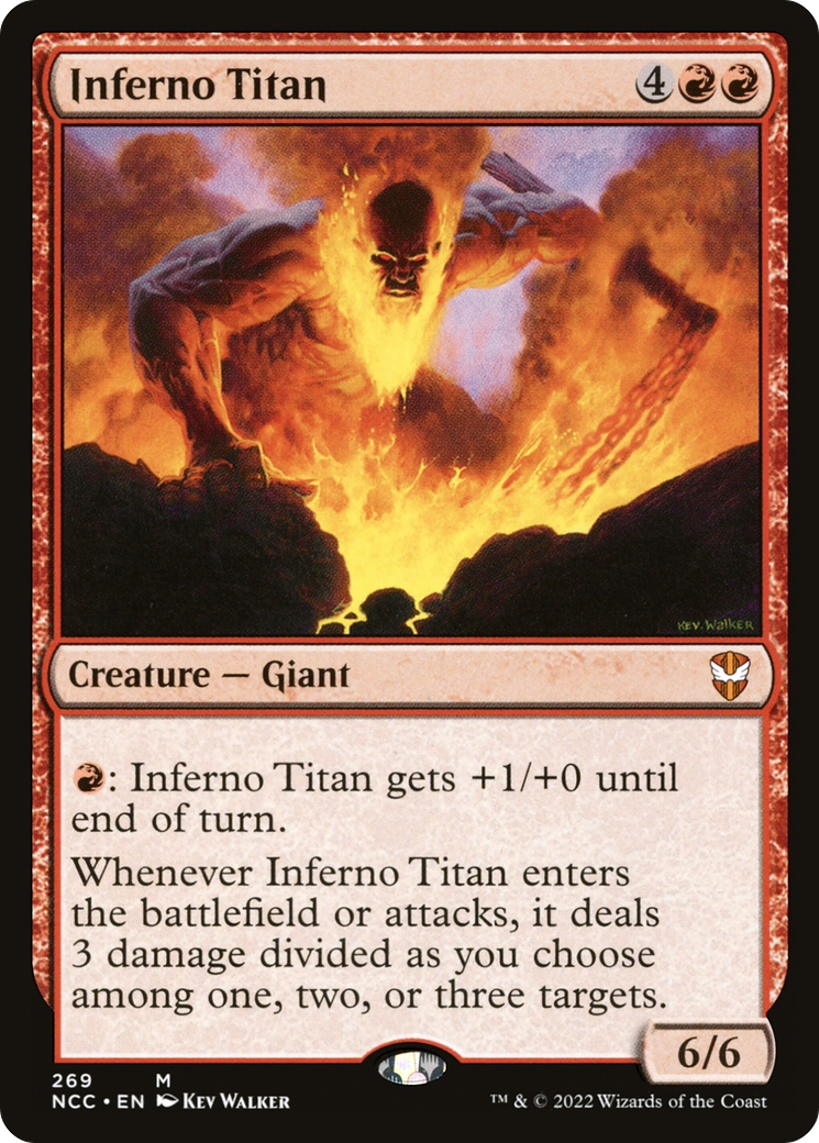 Inferno Titan [Streets of New Capenna Commander] | Silver Goblin