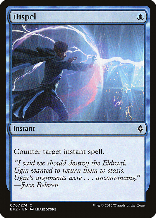 Dispel [Battle for Zendikar] Foil