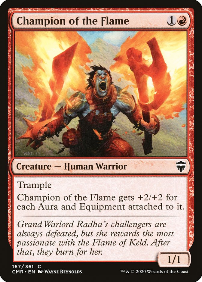 Champion of the Flame [Commander Legends] | Silver Goblin