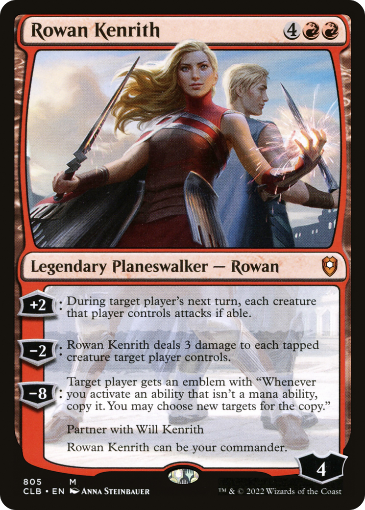 Rowan Kenrith [Commander Legends: Battle for Baldur's Gate] | Silver Goblin