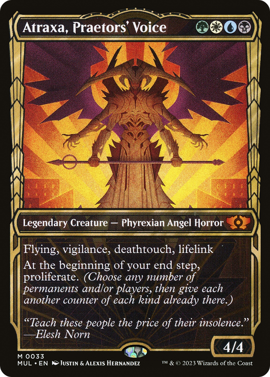 Atraxa, Praetors' Voice [Multiverse Legends] Foil