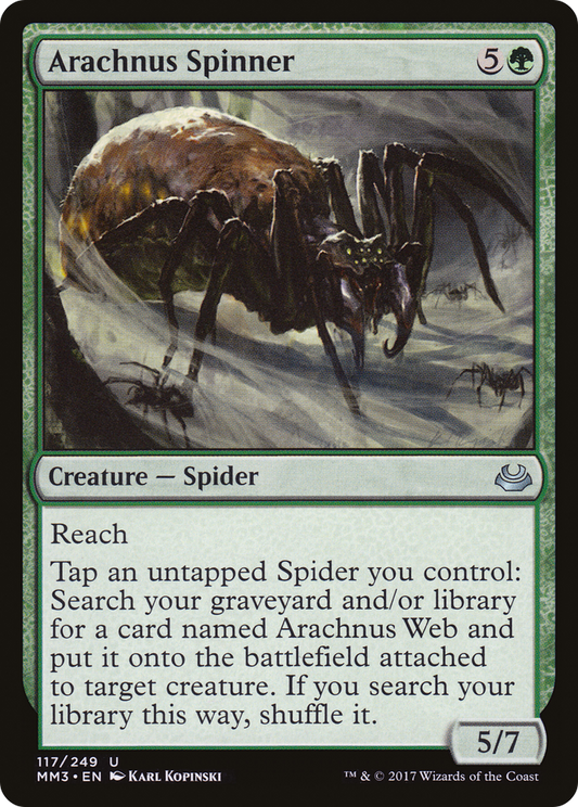 Arachnus Spinner [Modern Masters 2017] Foil