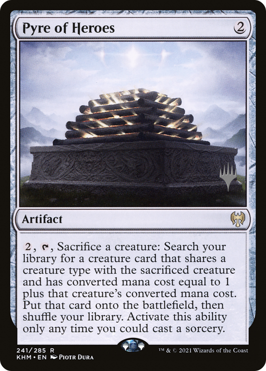 Pyre of Heroes (Promo Pack) [Kaldheim Promos] Foil