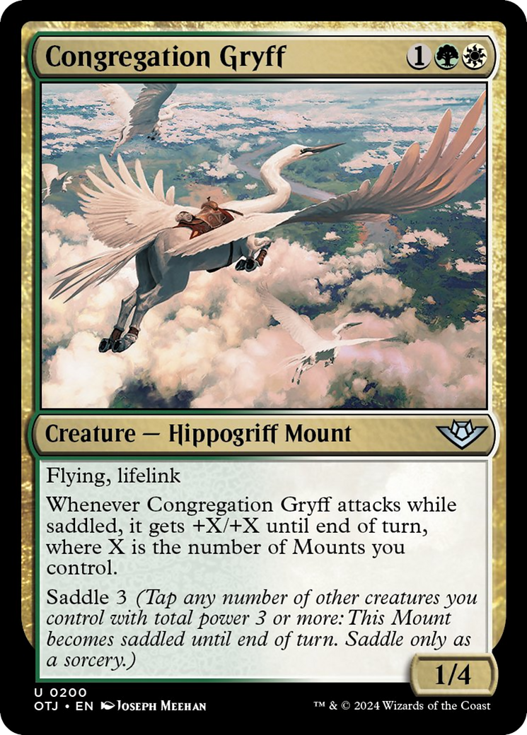 Congregation Gryff [Outlaws of Thunder Junction] | Silver Goblin