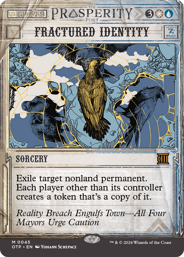 Fractured Identity [Outlaws of Thunder Junction: Breaking News] Foil
