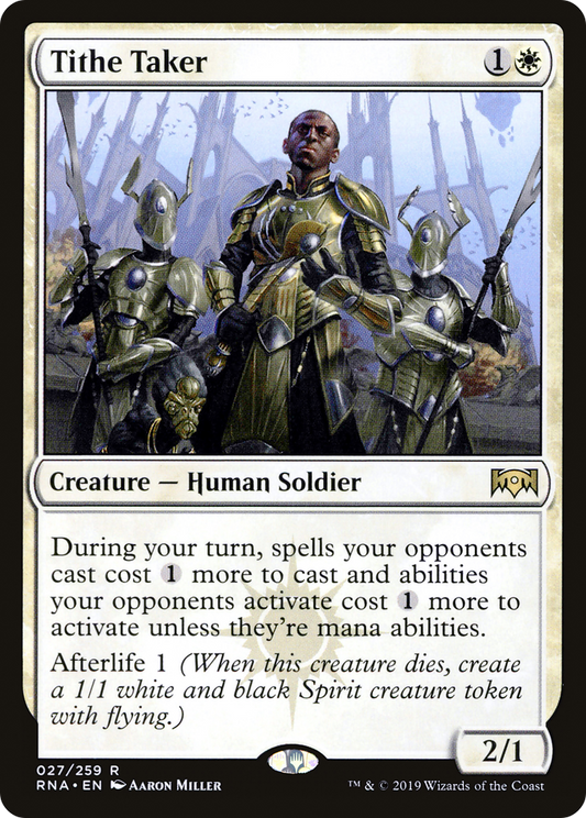 Tithe Taker [Ravnica Allegiance] Foil