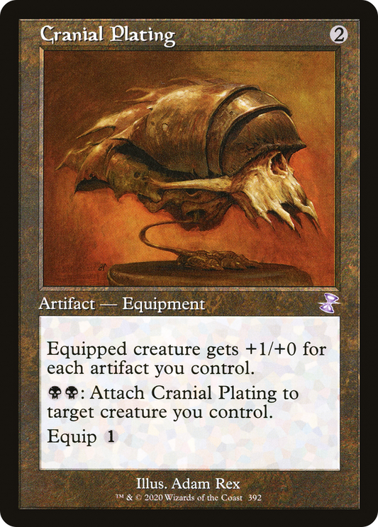Cranial Plating (Timeshifted) [Time Spiral Remastered] Foil