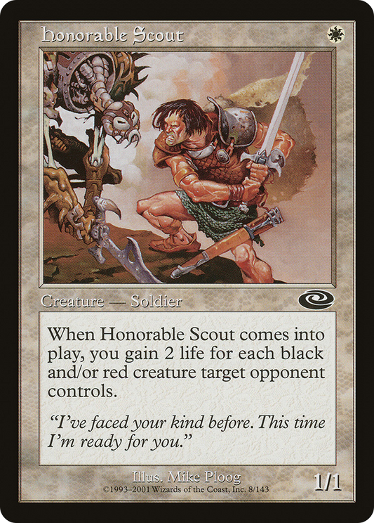Honorable Scout [Planeshift] Foil