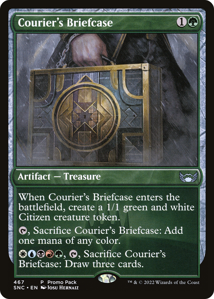 Courier's Briefcase (Promo Pack) [Streets of New Capenna] Foil