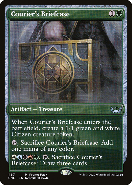 Courier's Briefcase (Promo Pack) [Streets of New Capenna] Foil