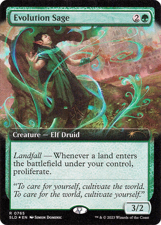 Evolution Sage (Extended Art) [Secret Lair Drop Series]
