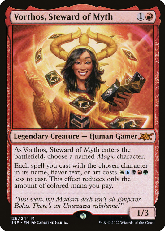 Vorthos, Steward of Myth [Unfinity] Foil