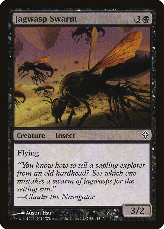 Jagwasp Swarm [Worldwake] Foil