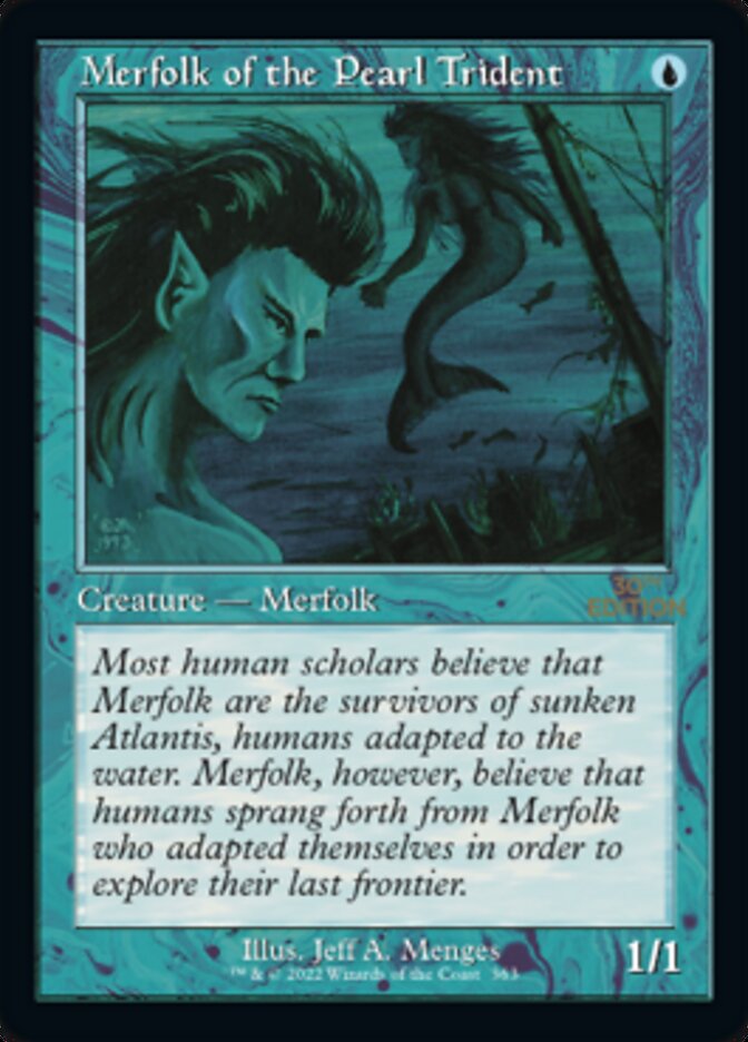 Merfolk of the Pearl Trident (Retro) [30th Anniversary Edition] | Silver Goblin