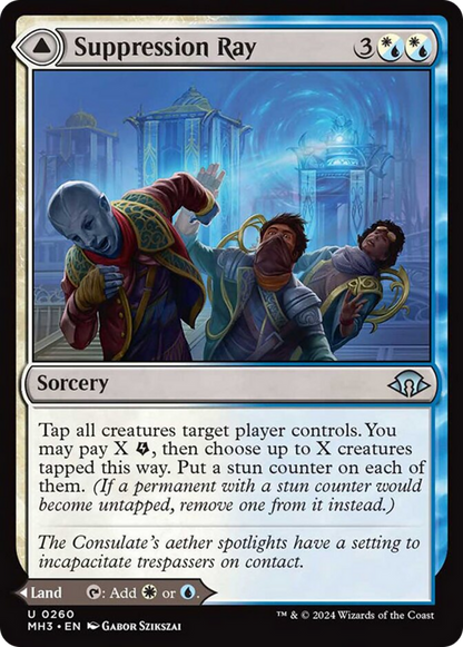 Suppression Ray (260) Foil - Modern Horizons 3