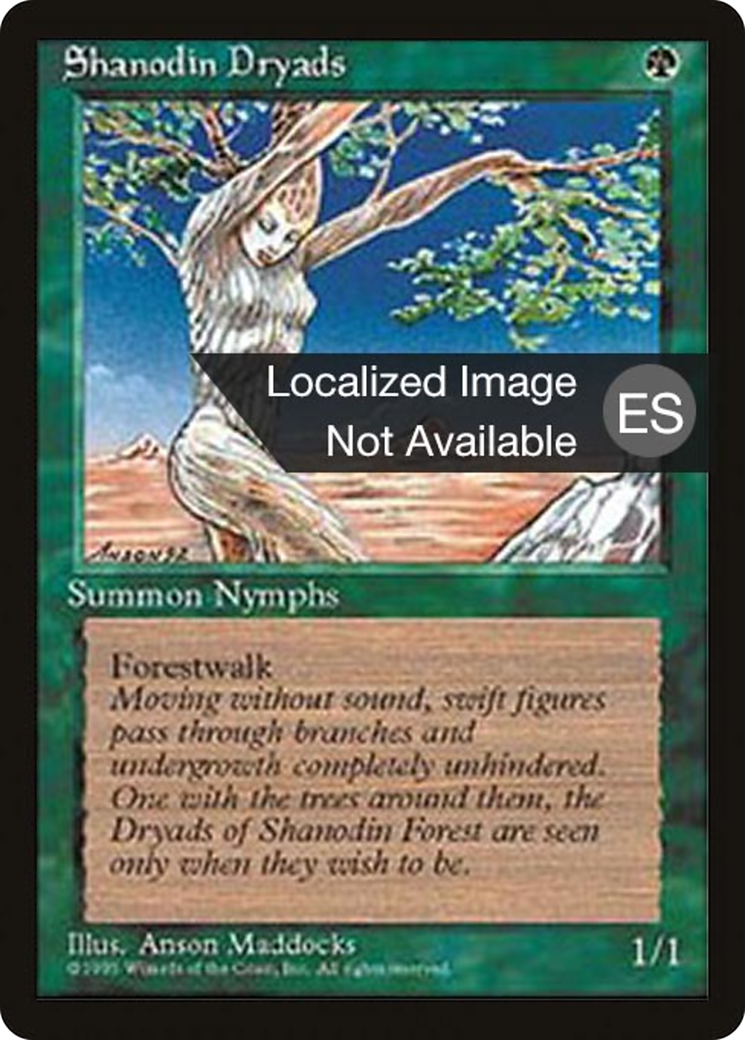 Shanodin Dryads [Fourth Edition (Foreign Black Border)]