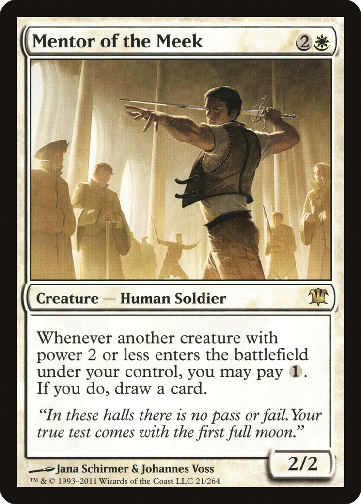 Mentor of the Meek [Innistrad] Foil
