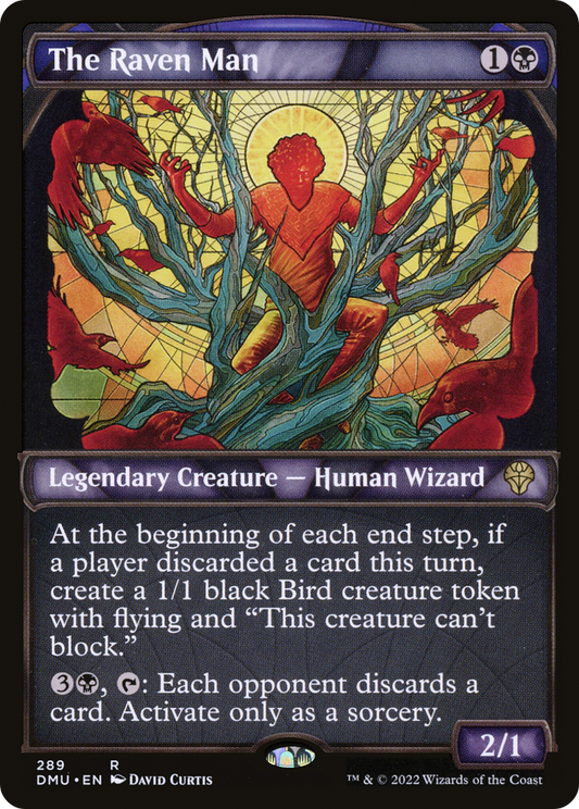 The Raven Man (Showcase) [Dominaria United] Foil