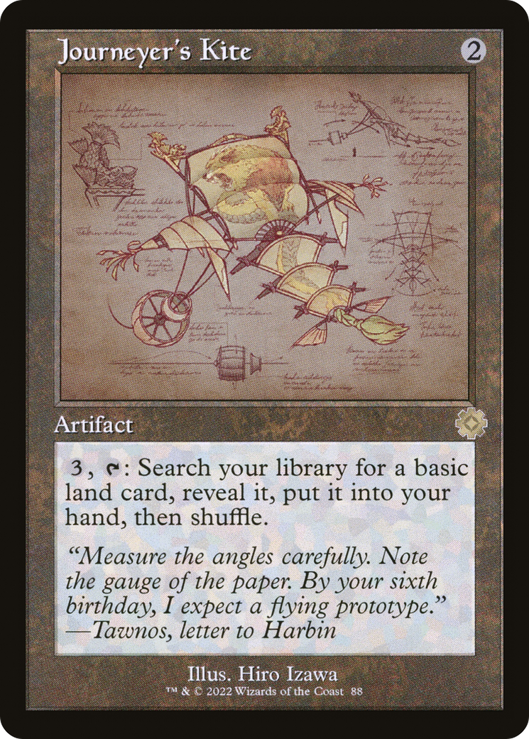 Journeyer's Kite (Retro Schematic) [The Brothers' War Retro Artifacts] Foil