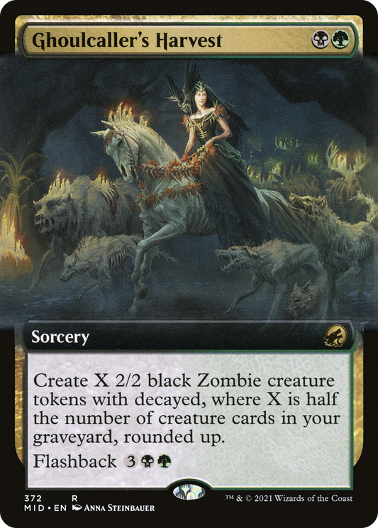 Ghoulcaller's Harvest (Extended Art) [Innistrad: Midnight Hunt]