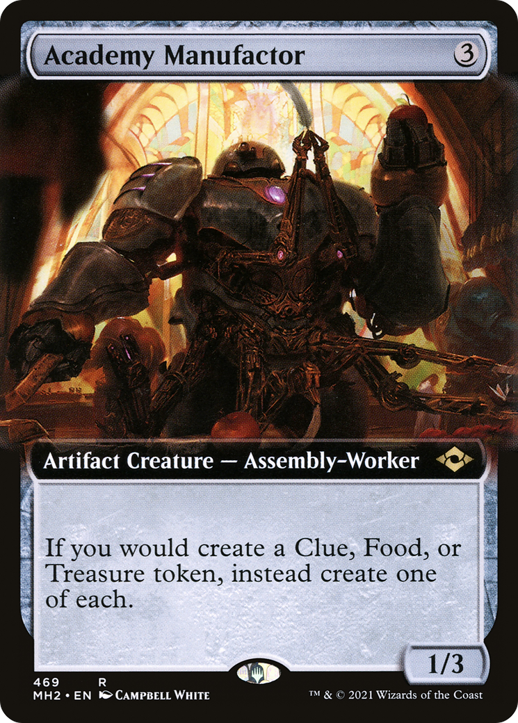 Academy Manufactor (Extended Art) [Modern Horizons 2] Foil