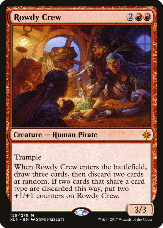 Rowdy Crew [Ixalan] Foil