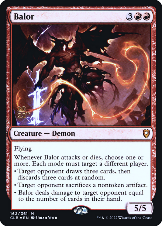 Balor [Commander Legends: Battle for Baldur's Gate Prerelease Promos]