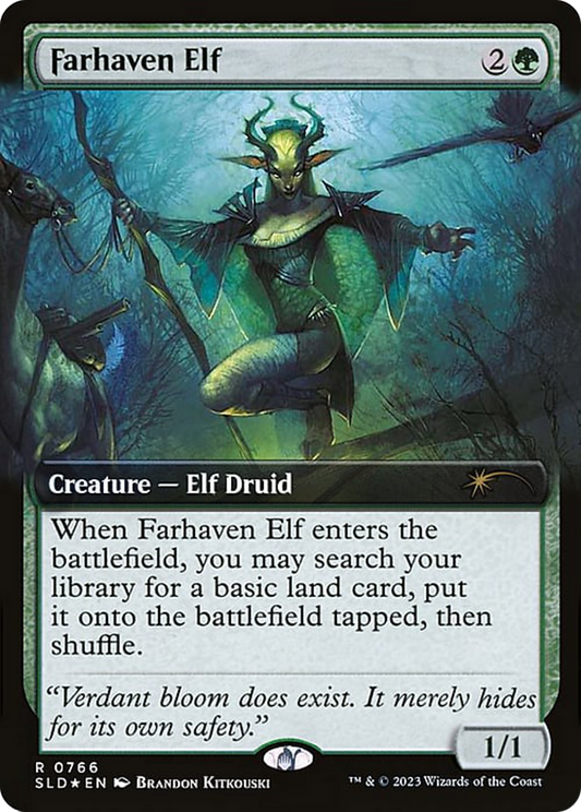 Farhaven Elf: (Extended Art) Foil (766)