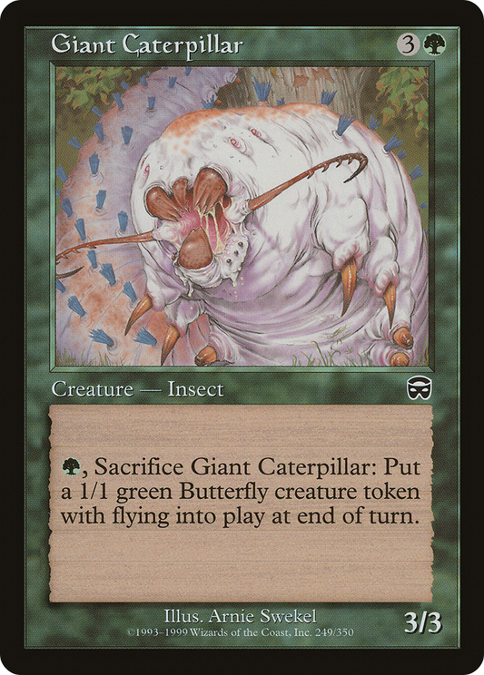 Giant Caterpillar [Mercadian Masques] Foil