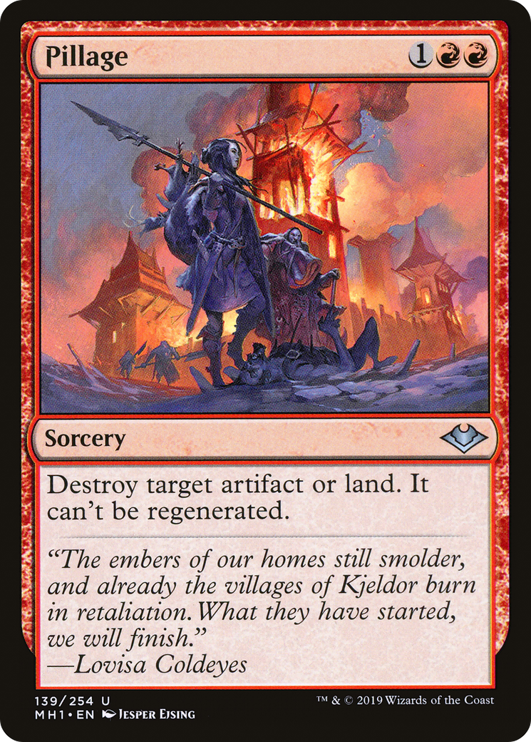 Pillage [Modern Horizons] Foil