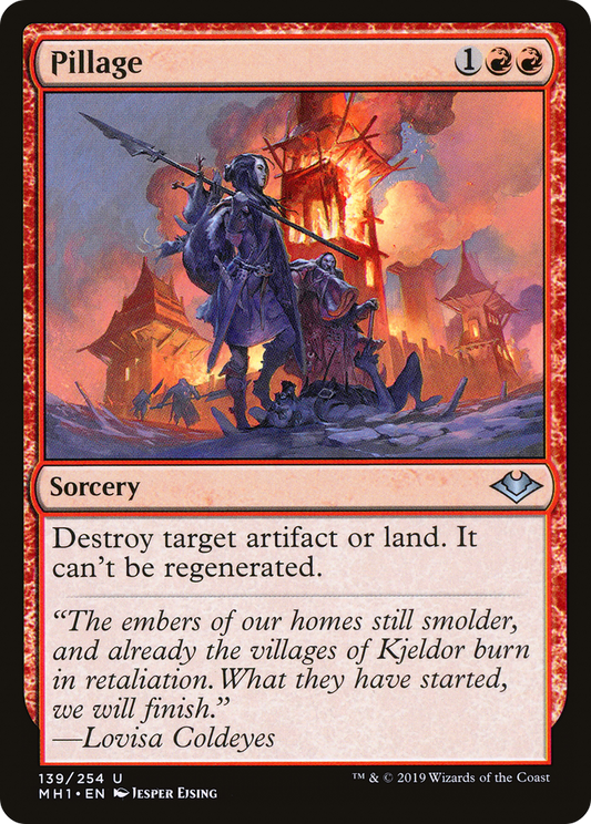 Pillage [Modern Horizons] Foil