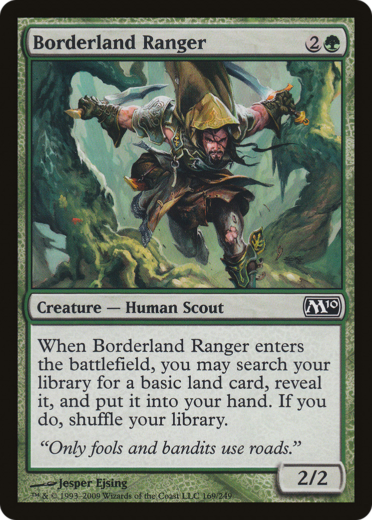 Borderland Ranger [Magic 2010] Foil