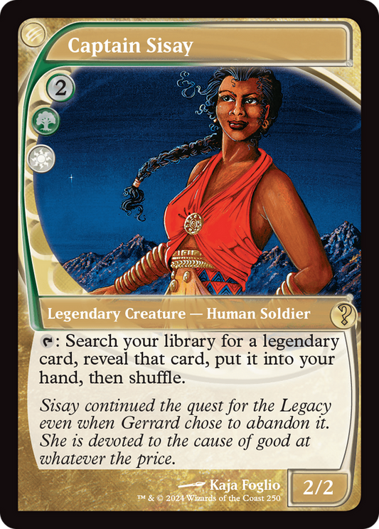 Captain Sisay Foil (250)