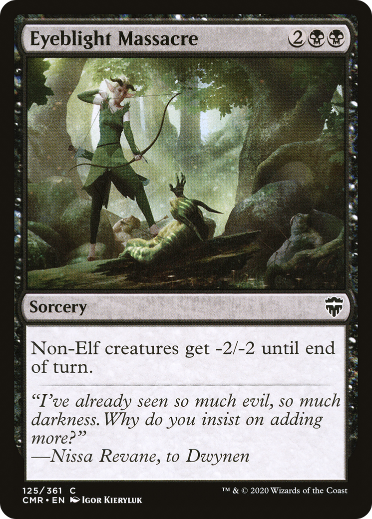 Eyeblight Massacre [Commander Legends] Foil
