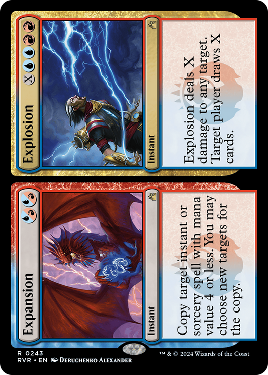 Expansion // Explosion [Ravnica Remastered] Foil