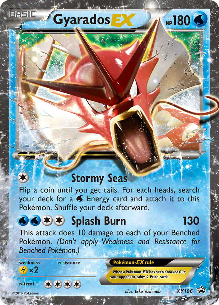 Gyarados EX (XY106) [XY: Black Star Promos] | Silver Goblin