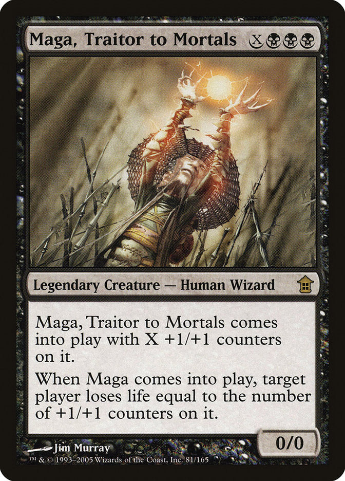 Maga, Traitor to Mortals [Saviors of Kamigawa] | Silver Goblin