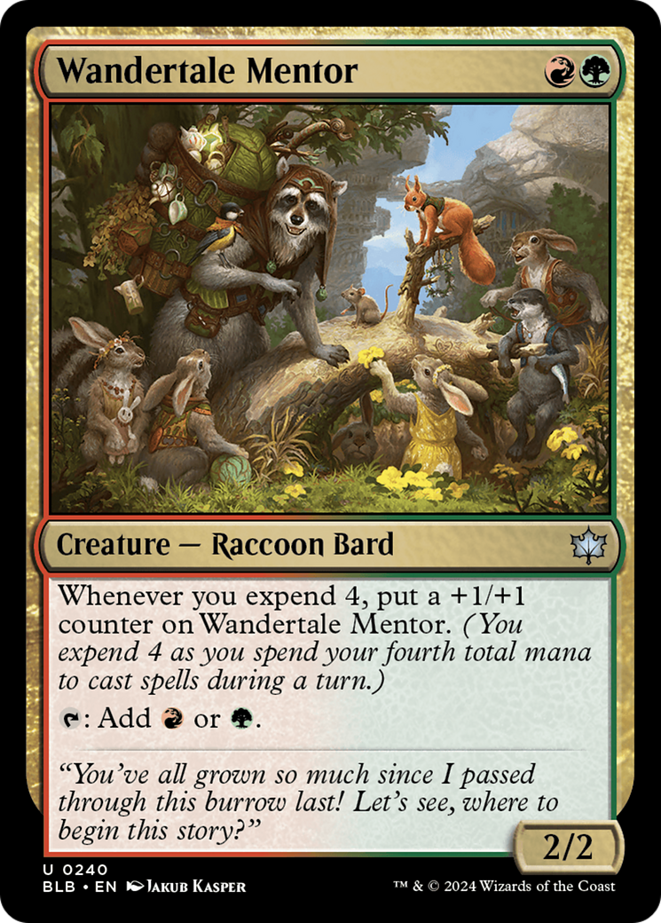 Wandertale Mentor [Bloomburrow] | Silver Goblin