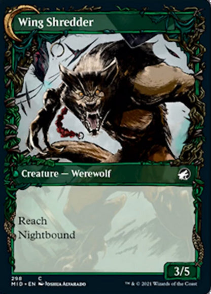 Bird Admirer // Wing Shredder (Showcase Equinox) [Innistrad: Midnight Hunt] Foil